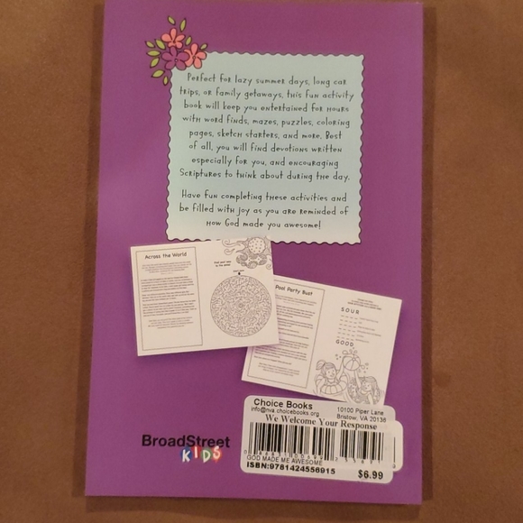 God made me awesome book - Picture 2 of 6